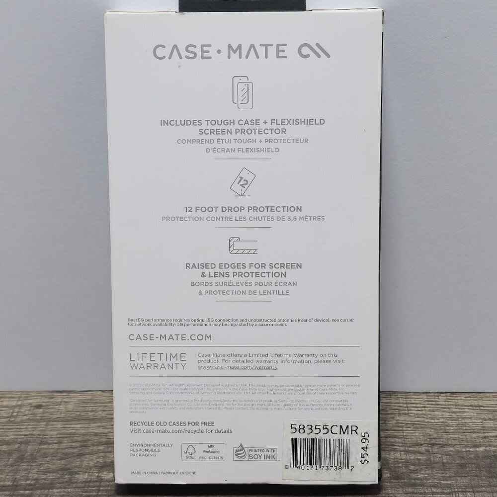 CaseMate Cell Phone Case & Screen Protector Samsung Galaxy S24 - Picture 2 of 2